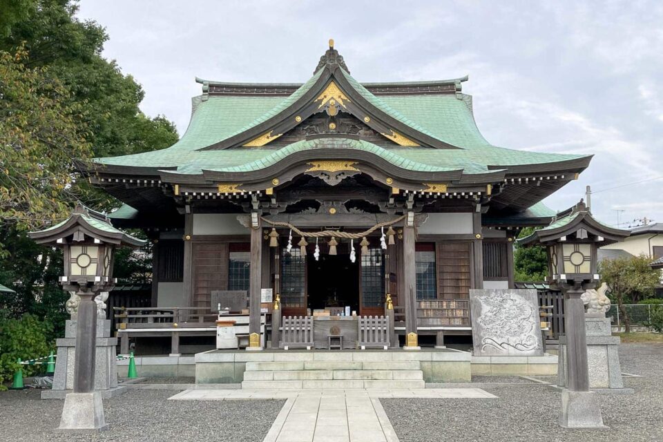 龍口明神社の社殿