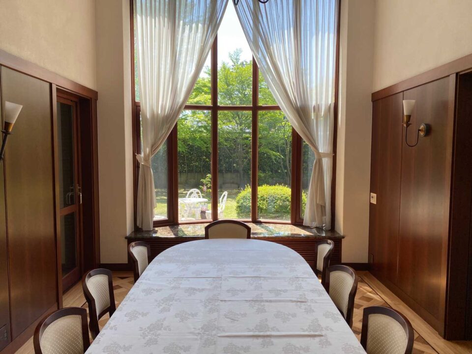 無有館室内、パーティ会場にも