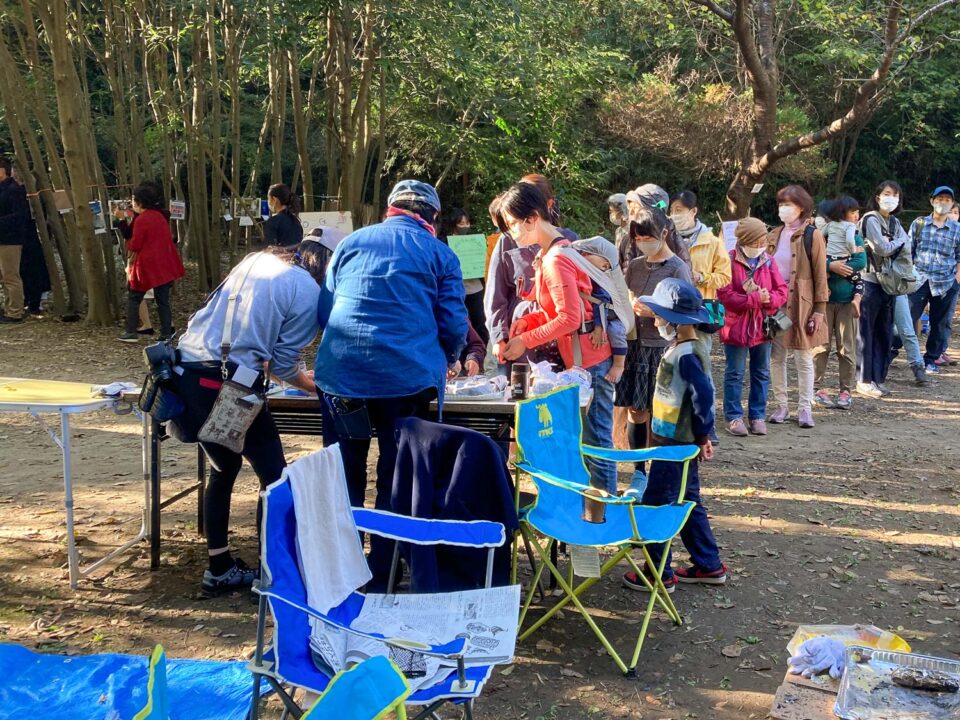 フェスティバルの焼き芋屋さん