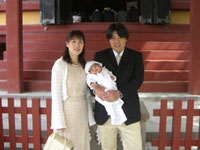 お宮参り1